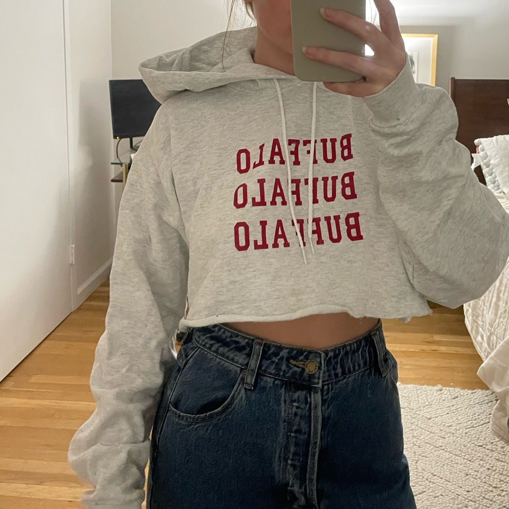 Buffalo Bills Cropped Sweatshirt